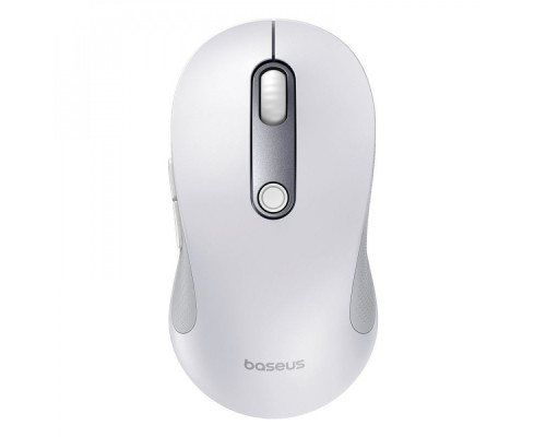 Бездротова Комп'ютерна Миша Baseus F02 Ergonomic Wireless Mouse (without Battery) white