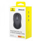 Бездротова Комп'ютерна Миша Baseus F02 Ergonomic Wireless Mouse (without Battery) white