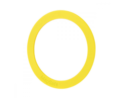 Кільце Silicone Magnetic Ring yellow