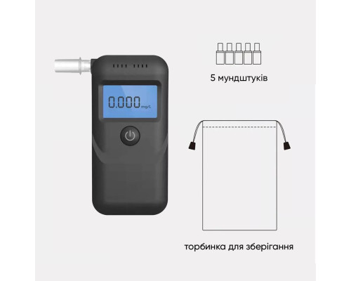 Алкотестер Huiton At2700 black (HUI2700)