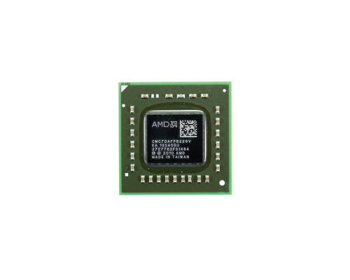Процесор AMD C-70 (Ontario, Dual Core, 1-1.33Ghz, 1Mb L2, TDP 9W, Radeon HD7290, Socket BGA413 (FT1)) для ноутбука (CMC70AFPB22GV) NBB-61965