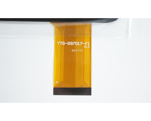 Тачскрін (сенсорне скло) для YTG-G97017-F1 V1.0, 9,7, зовнішній розмір 236*183 мм, робоча частина 198*149 мм, 50 pin, чорний
