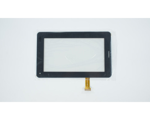 Тачскрін (сенсорне скло) YL-CG013-FPC-A2, 7, зовнішній розмір 190*118 мм, робоча частина 155*86 мм, 30 pin, чорний NBB-51607