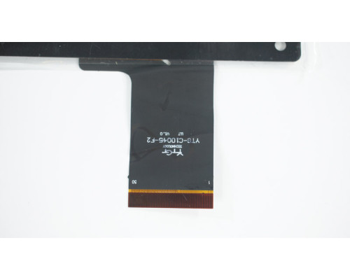Тачскрін (сенсорне скло) YTG-C10045-F2, 10,1, зовнішній розмір 251*147 мм, робочий розмір 224*126 мм, 50 pin, чорний