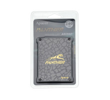 Жорсткий диск 2.5 SSD 240Gb Apacer AS340 Panther Series, AP240GAS340G-1, TLC, SATA-III 6Gb/s, зап/чит. - 520/550мб/с NBB-65707