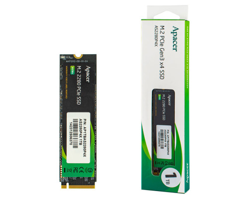 Жорсткий диск M.2 2280 SSD 1Tb Apacer (AP1TBAS2280P4X-1) NBB-135020