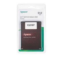 Жорсткий диск 2.5" SSD 512Gb Apacer AS350X Panther Series (AP512GAS350XR-1) NBB-132197