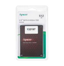 Жорсткий диск 2.5" SSD 512Gb Apacer AS350X Panther Series (AP512GAS350XR-1)