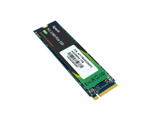 Жорсткий диск M.2 2280 SSD 1Tb Apacer, AP1TBAS2280P4-1, NVMe PCI Express 3.0 x4, 3D NAND TLC, зап/чт. - 2000/3000Мб/с NBB-140203