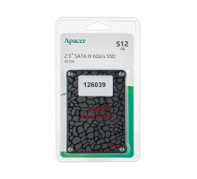 Жорсткий диск 2.5" SSD 512Gb Apacer AS350 Panther Series (AP512GAS350-1) NBB-126039