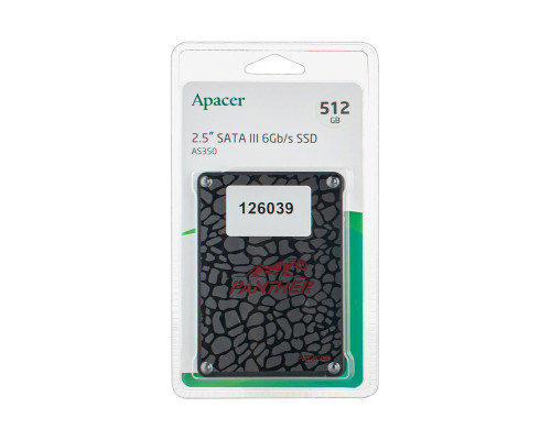 Жорсткий диск 2.5" SSD 512Gb Apacer AS350 Panther Series (AP512GAS350-1) NBB-126039