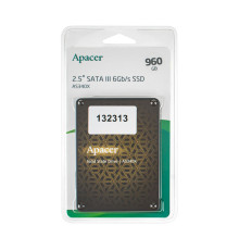 Жорсткий диск 2.5" SSD 960Gb Apacer AS340X Panther Series (AP960GAS340XC-1) NBB-132313