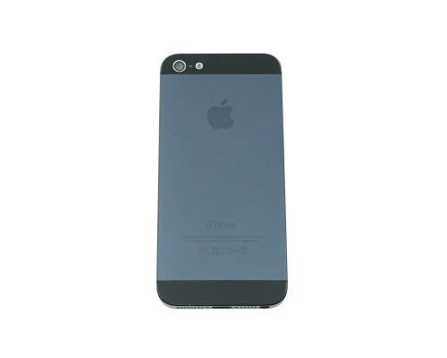 Задня кришка для Apple iPhone 5, black, оригінал NBB-73065