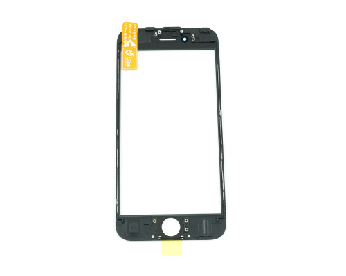 Скло корпусу + OCA плівка для Apple iPhone 6S, black NBB-74384