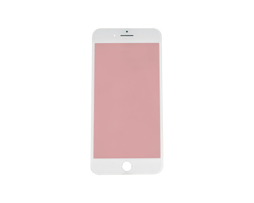 Скло корпусу з рамкою для Apple iPhone 7 Plus, white, (оригінал) NBB-81642