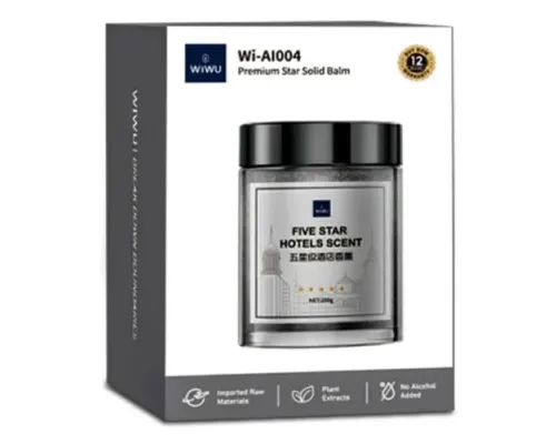 Ароматизатор WiWU Wi-AI004 Premium Star Solid Balm The Ritz-Calton Hotel Smell mag-6977703650877153593