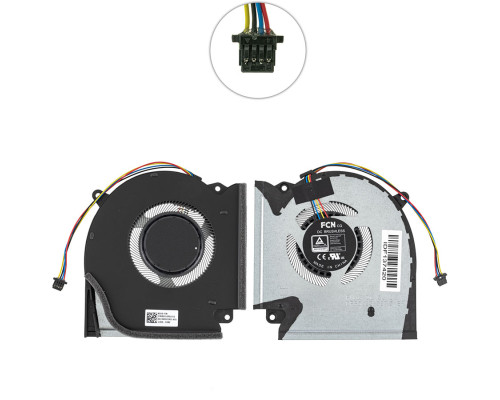 Орігинальний вентилятор для ноутбука ASUS ROG Strix G15 G513QE (CPU FAN), G513QC, 5V !!! (13NR0510P01011, DFS5K221153715)(Кулер) NBB-66393