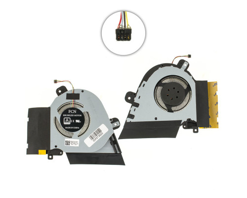 Оригінальний вентилятор для ноутбука ASUS GX502GW (CPU FAN), GX502GV, 12V !!! (13NR01V0T13111)(Кулер) NBB-71348