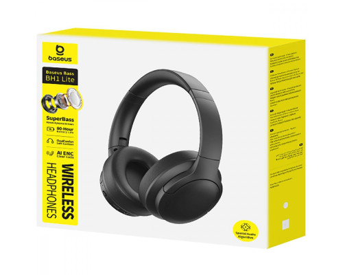 Бездротові навушники Baseus Bass BH1 Lite white 2003000272581 6953156299290