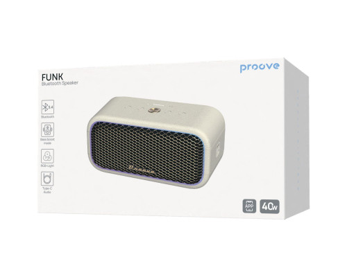 Портативна Акустика Proove Funk 40W (APP) black 2003000274493 6901115093007