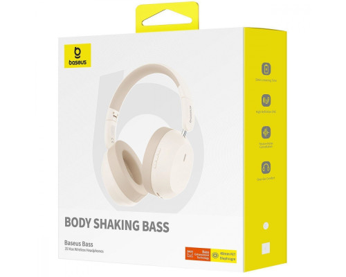 Бездротові навушники Baseus Bass 35 Max gray 2003000198089 6932172657833