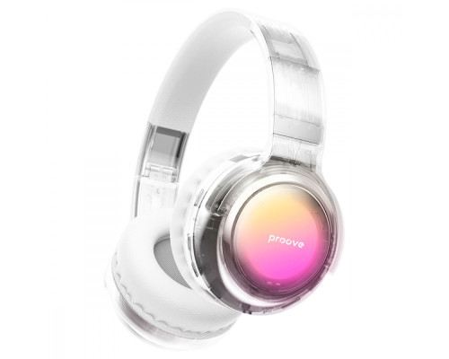 Бездротові навушники Proove Crystal Galaxy transparent white 2001001869472 6901111548853