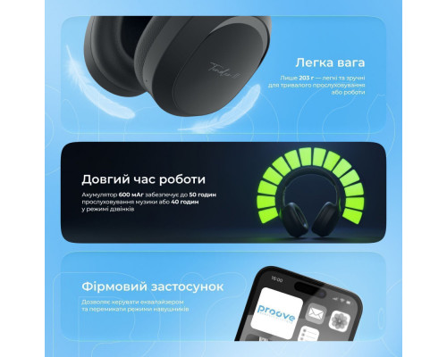 Бездротові навушники Proove Tender 2 (APP) blue/pink 2003000258226 6901118505880