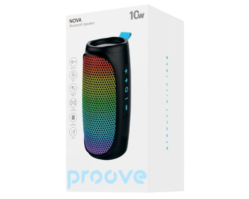 Портативна Акустика Proove Nova 10W (APP) black 2003000226034 6901119833913