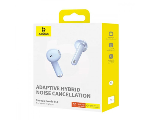 Бездротові навушники Baseus Bowie M3 TWS white