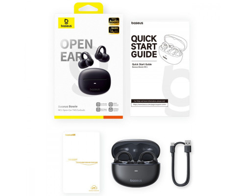 Бездротові навушники Baseus Bowie MC1 TWS black 2003000229585 6932172684358