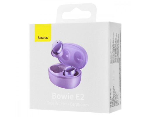 Бездротові навушники Baseus Bowie E2 TWS purple
