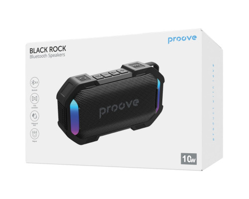 Портативна Акустика Proove Black Rock 10W (APP) black 2003000201260 6901111290240