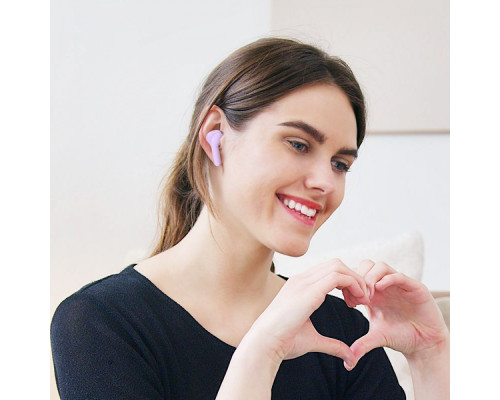 Бездротові навушники Hoco EW39 Bright TWS purple