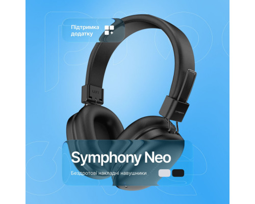 Бездротові навушники Proove Symphony Neo (APP) black 2003000310214 6901116673871