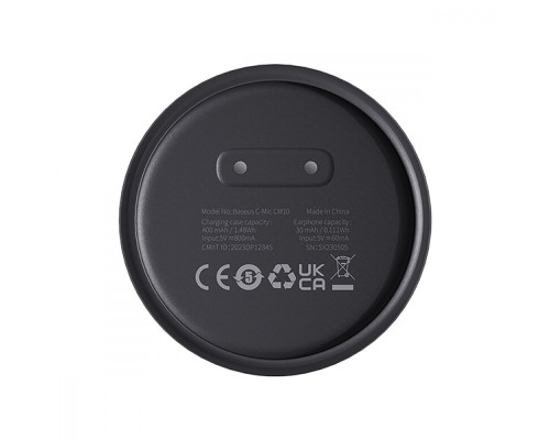 Гарнітура Baseus CM10 black