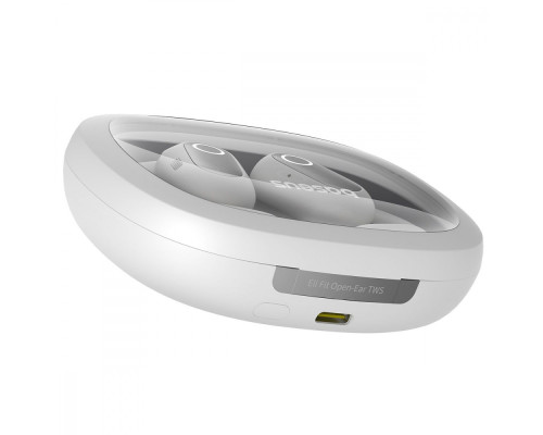 Бездротові навушники Baseus Eli Fit Open-Ear True TWS white 2003000229523 6932172659387