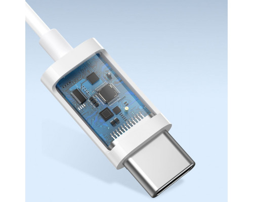 Навушники Baseus Encok Wired C17 (Type-C) white 2001000509843 6932172604264