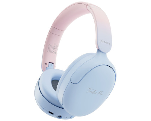 Бездротові навушники Proove Tender Pro with ANC (APP) blue/pink 2003000303049 6901119607378