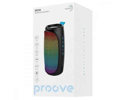 Портативна Акустика Proove Nova 10W black 2001001847487 6901116267216