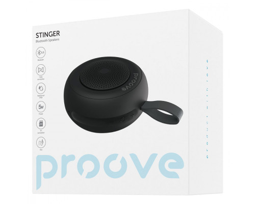 Портативна Акустика Proove Stinger 5W black 2001001860110 6901111155839