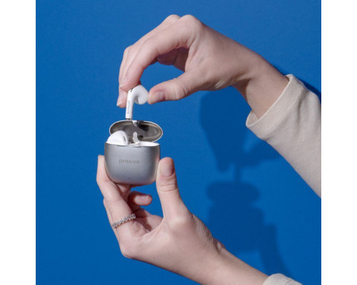 Бездротові навушники Proove Cold Sound 2 TWS silver/white 2001001860028 6901111897456