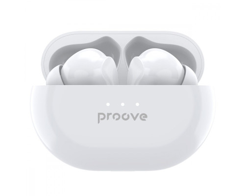 Бездротові навушники Proove Woop TWS with ANC pearl white 2001001256944 6901111928822