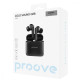 Бездротові навушники Proove Cold Sound GR8 TWS black 2001001969752 6901111896909