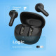 Бездротові навушники Proove Logic TWS (APP) pearl black 2003000268553 6901117928369