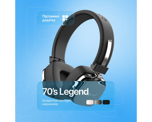 Бездротові навушники Proove 70’s Legend (APP) black 2003000310856 6901113303429