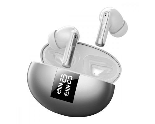 Бездротові навушники Proove Thunder Buds SE TWS with ANC (APP) white 2003000226003 6901119535114