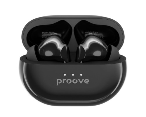 Бездротові навушники Proove Woop TWS with ANC black glossy 2001001293284 6900111181169