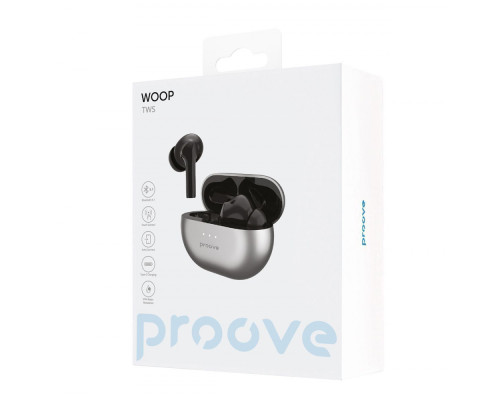Бездротові навушники Proove Woop TWS with ANC black glossy 2001001293284 6900111181169