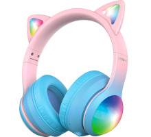 Бездротові навушники Proove Kids LumiCat (APP) blue/pink 2003000310863 6901115818884
