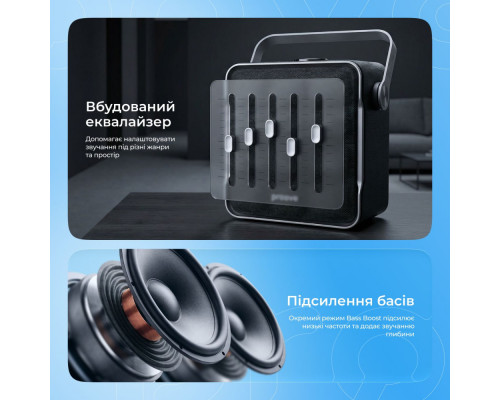 Портативна Акустика Proove Fader 40W (APP) black 2003000275476 6901119373723
